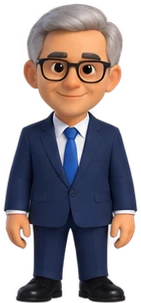 Sven — full-body illustration of the Studio AI agent